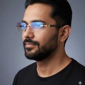 Luxury Rimless Anti Blue - V007